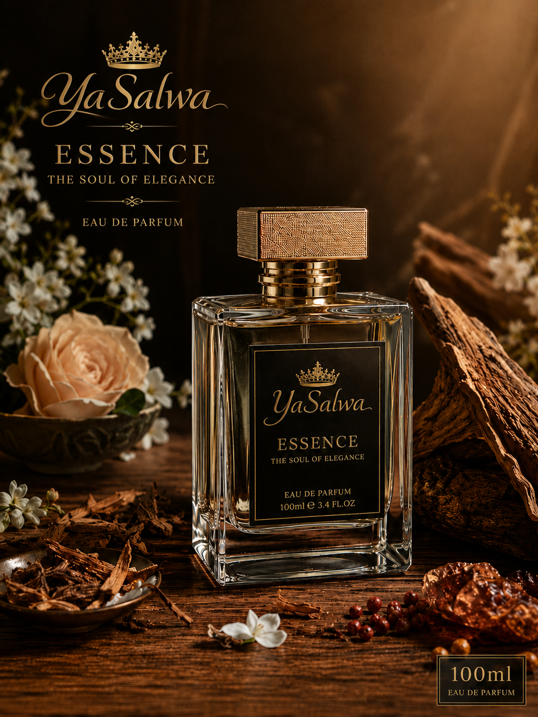 YaSalwa Essence — The Soul of Elegance, 500ml Eau de Parfum